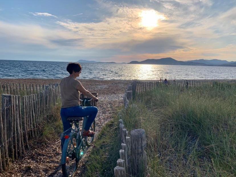 Hotel Almanarre Plage - Hotel Eco-Responsable Face A La Mer Hyeres Bagian luar foto