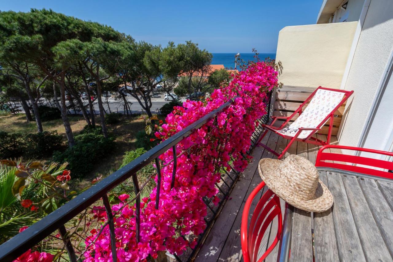 Hotel Almanarre Plage - Hotel Eco-Responsable Face A La Mer Hyeres Bagian luar foto